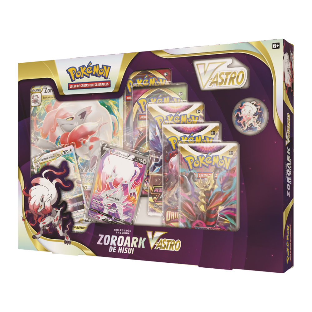 Colección Premium Zoroark de Hisui V-ASTRO